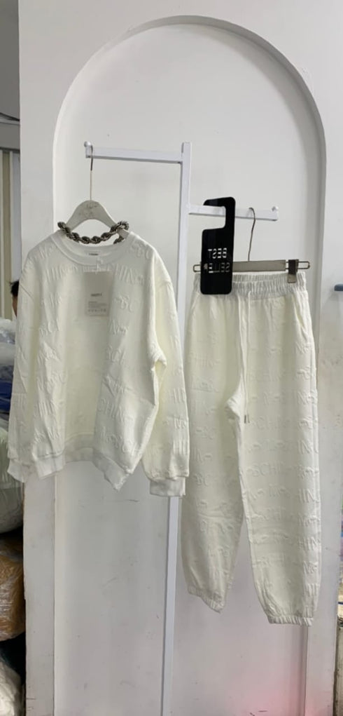 STUDIO Two Piece Oversize Sweatshirt with Joggers